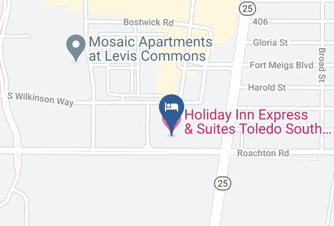 Holiday Inn Express & Suites Toledo South Perrysburg Map