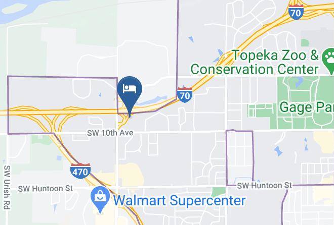 Shawnee - Holiday Inn Express & Suites Topeka West I 70 Wanamaker Maps