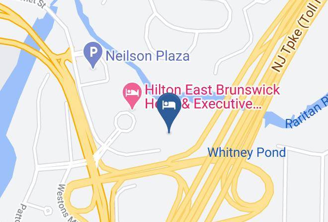 Holiday Inn Express & Suites Tower Center New Brunswick Map
