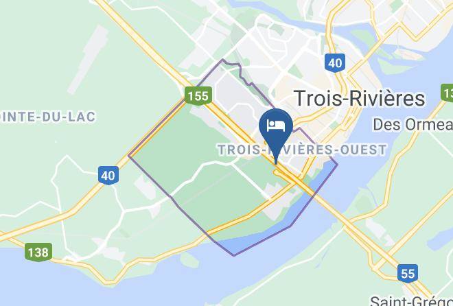 Francheville - Holiday Inn Express & Suites Trois Rivieres Ouest Maps