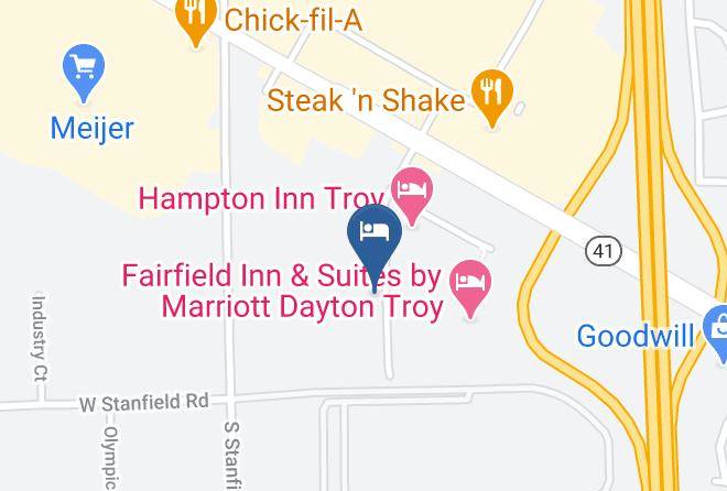 Miami - Holiday Inn Express & Suites Troy Maps