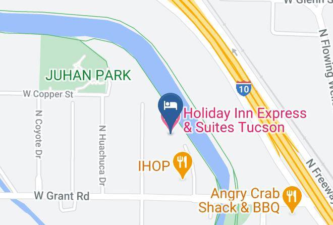 Pima - Holiday Inn Express & Suites Tucson Maps