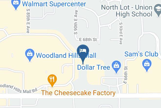 Tulsa - Holiday Inn Express & Suites Tulsa South Woodland Hills Maps