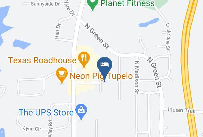 Lee - Holiday Inn Express & Suites Tupelo Maps