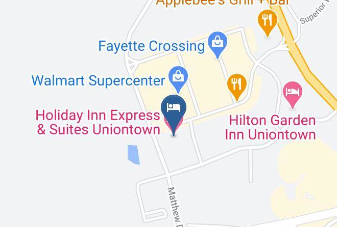 Fayette - Holiday Inn Express & Suites Uniontown Maps