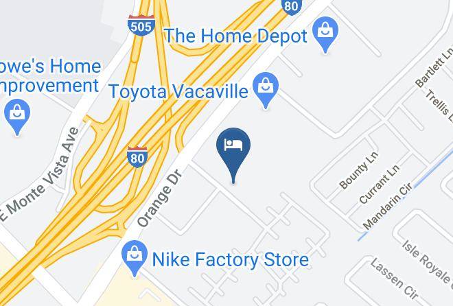 Solano - Holiday Inn Express & Suites Vacaville Maps
