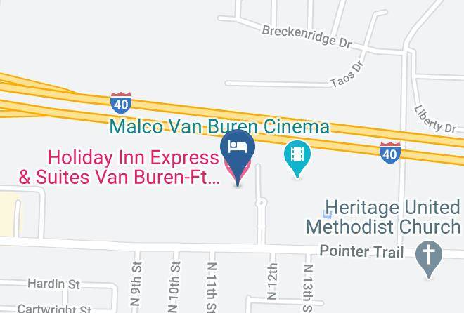 Crawford - Holiday Inn Express & Suites Van Buren Ft Smith Area Maps