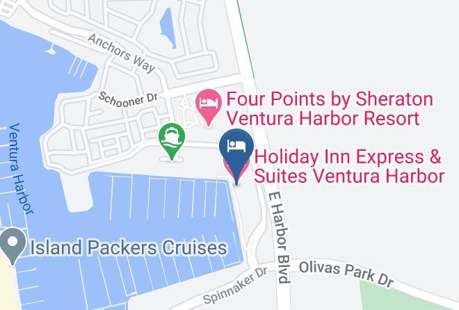 Ventura - Holiday Inn Express & Suites Ventura Harbor Maps