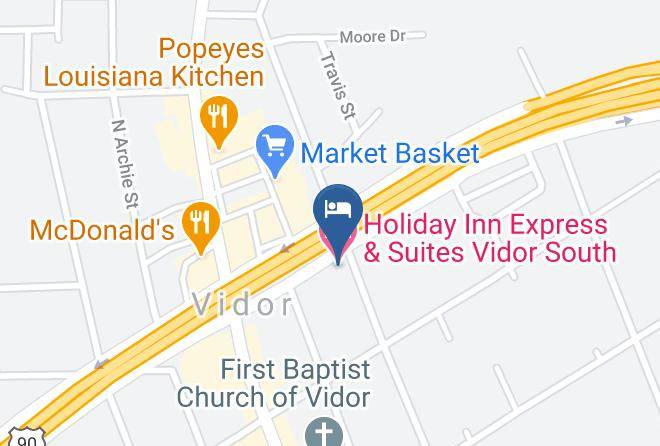 Orange - Holiday Inn Express & Suites Vidor South Maps