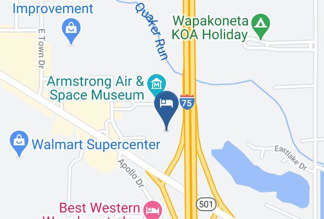 Auglaize - Holiday Inn Express & Suites Wapakoneta Maps