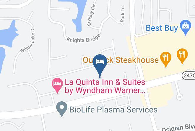 Houston - Holiday Inn Express & Suites Warner Robins North West Maps