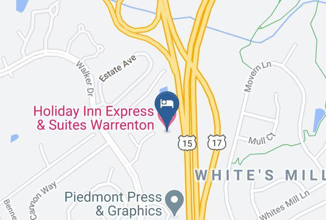 Fauquier - Holiday Inn Express & Suites Warrenton Maps