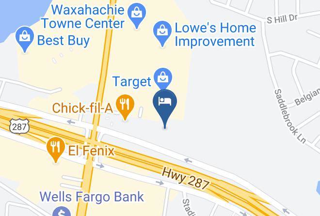 Ellis - Holiday Inn Express & Suites Waxahachie Maps