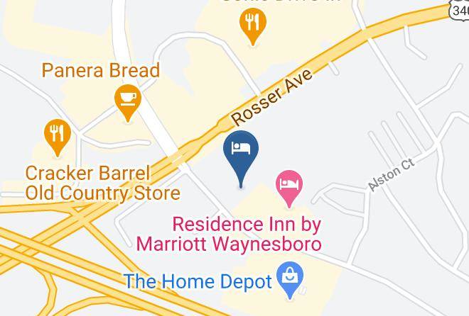 Waynesboro City - Wingate By Wyndham Waynesboro Route 340 Maps