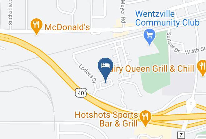 St Charles - Holiday Inn Express & Suites Wentzville St Louis West Maps