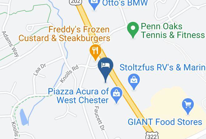 Chester - Holiday Inn Express & Suites West Chester Maps