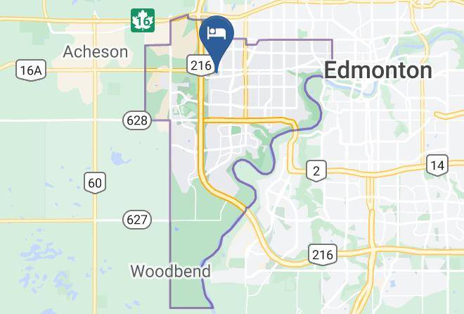 Holiday Inn Express & Suites West Edmonton Mall Area Map