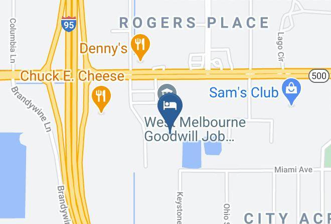 Brevard - Holiday Inn Express & Suites West Melbourne Maps