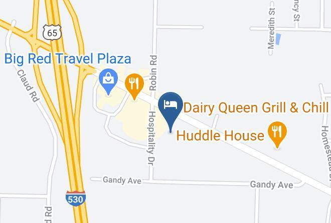 Holiday Inn Express & Suites White Hall Map