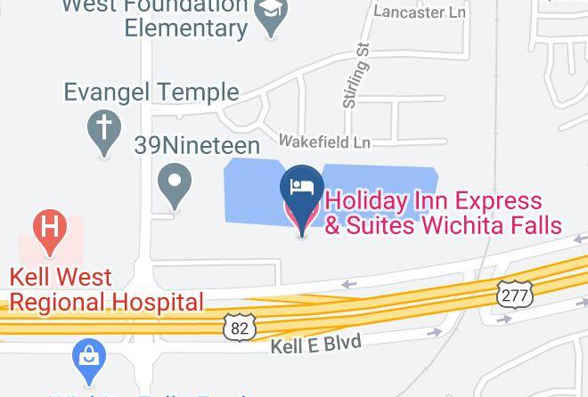 Wichita - Holiday Inn Express & Suites Wichita Falls Maps