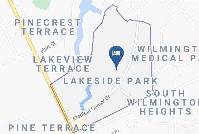 Holiday Inn Express & Suites Wilmington West Medical Park Map