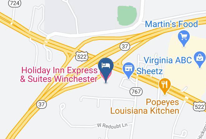 Frederick - Holiday Inn Express & Suites Winchester Maps