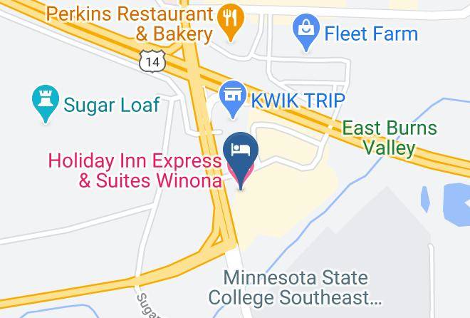 Winona - Holiday Inn Express & Suites Winona Maps