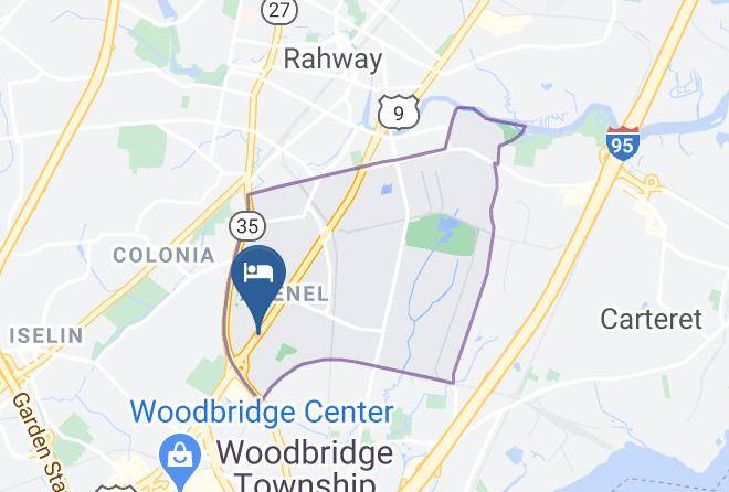 Middlesex - Holiday Inn Express & Suites Woodbridge Maps