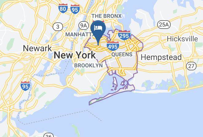 Holiday Inn Express & Suites Woodside Queens Nyc Map