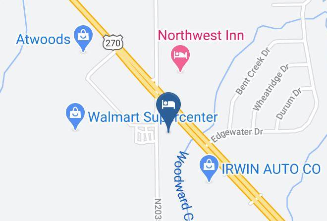 Woodward - Holiday Inn Express & Suites Woodward Hwy 270 Maps