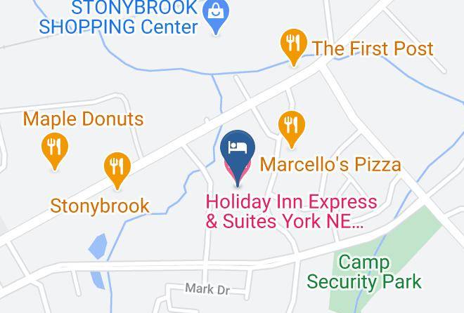Holiday Inn Express & Suites York Ne Market Street Map