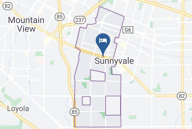 Santa Clara - Holiday Inn Express Sunnyvale Silicon Valley Maps