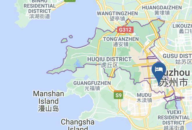 Suzhou - Holiday Inn Express Suzhou Changjiang Maps