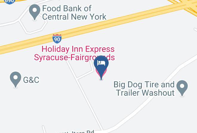 Onondaga - Holiday Inn Express Syracuse Fairgrounds Maps