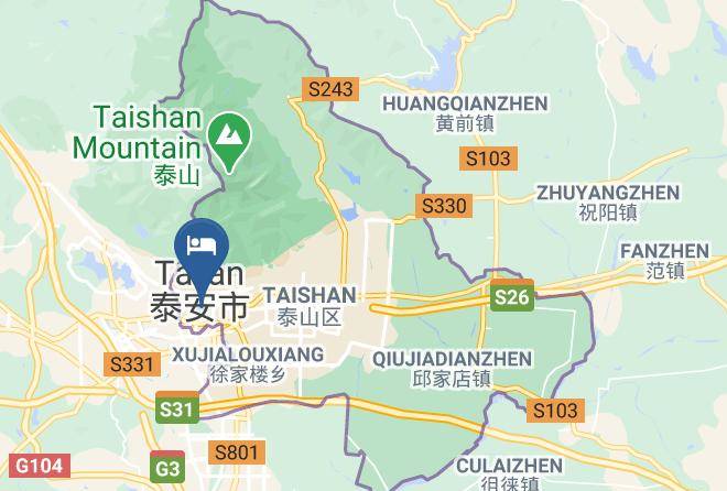 Holiday Inn Express Taian City Center Map