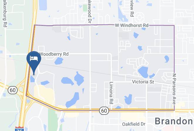 Hillsborough - Holiday Inn Express Tampa Brandon Maps