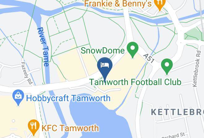 Staffs - Holiday Inn Express Tamworth Maps