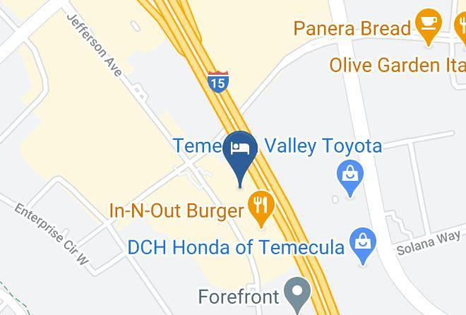Riverside - Holiday Inn Express Temecula Maps
