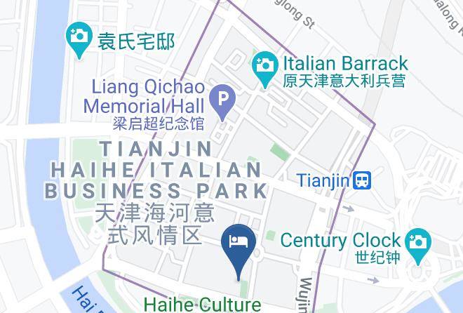 Hebei District - Century Hotel Tianjin Maps