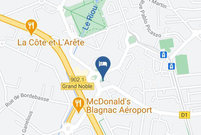 Haute Garonne - Holiday Inn Express Toulouse Airport Maps