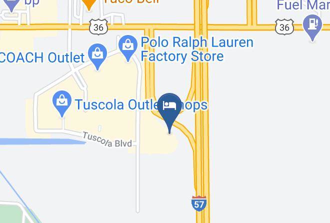 Douglas - Holiday Inn Express Tuscola Maps