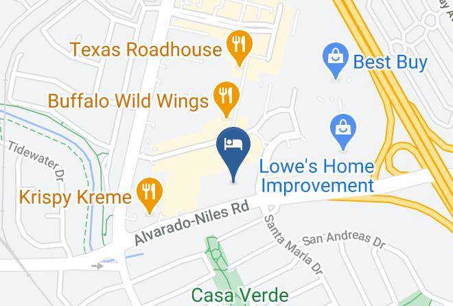Alameda - Holiday Inn Express Union City Maps