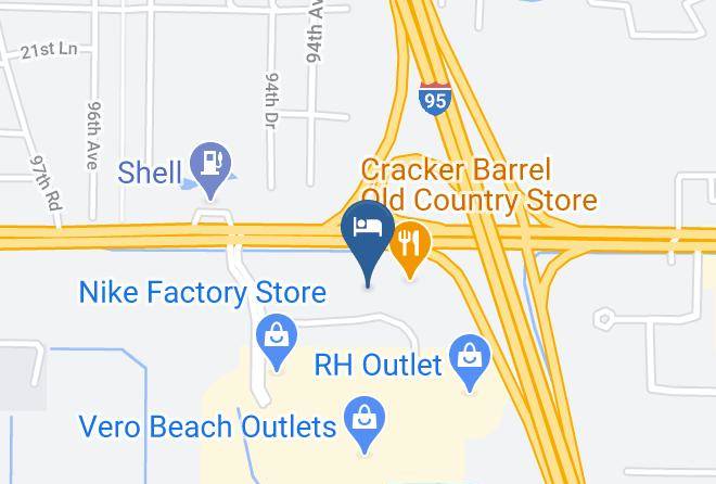 Indian River - Holiday Inn Express Vero Beach West Maps