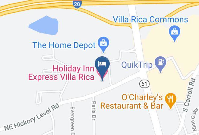 Carroll - Holiday Inn Express Villa Rica Maps