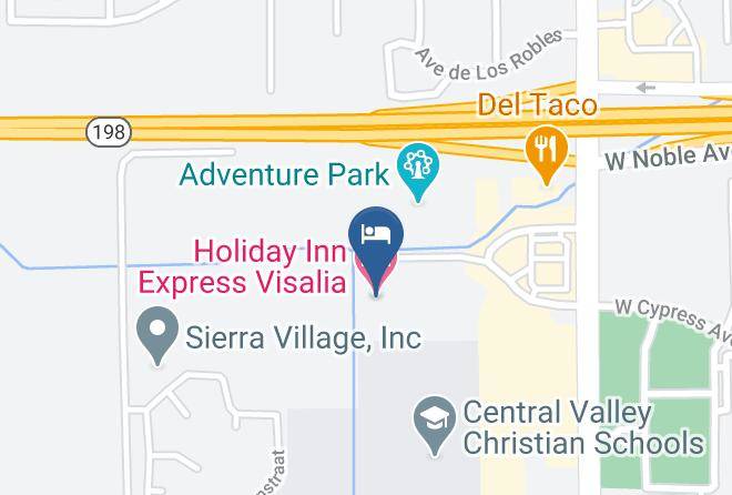 Tulare - Holiday Inn Express Visalia Maps