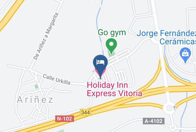 Araba Alava - Holiday Inn Express Vitoria Maps