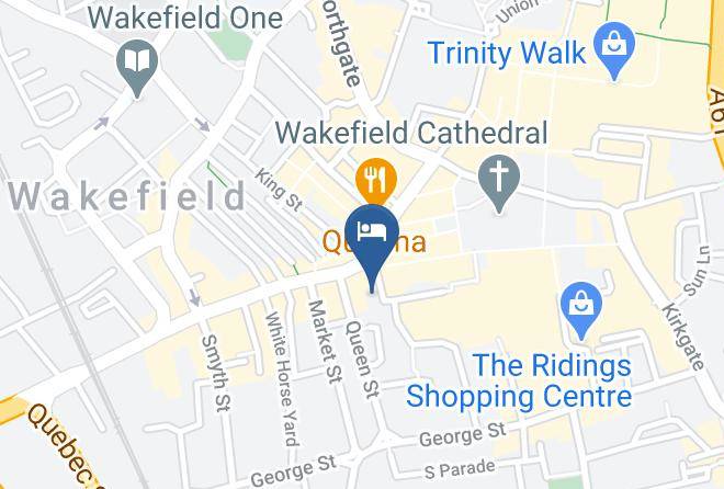 Holiday Inn Express Wakefield Map