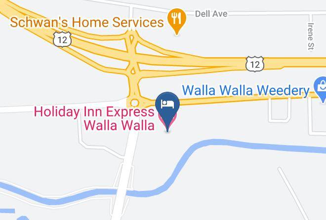 Walla Walla - Holiday Inn Express Walla Walla Maps