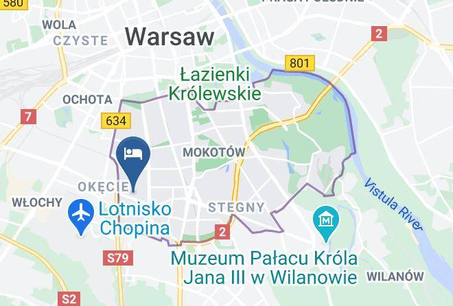 Warsaw - Holiday Inn Express Warsaw Mokotow Maps