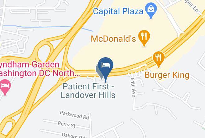 Prince George S - Holiday Inn Express Washington Dc Bw Parkway Maps